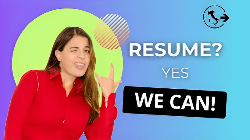Resumee per Trovare Lavoro come Architetto all'Estero